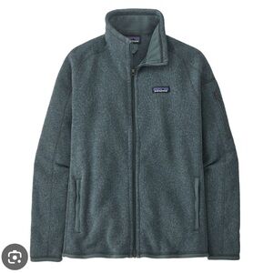 Women’s Gray/Blue Patagonia Fleece Jacket